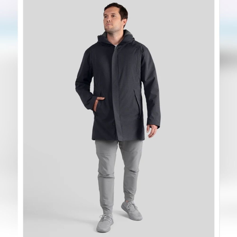 ORION Parka Mens- Carbon Gray NWOT